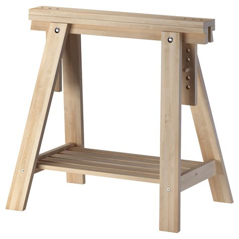 ikea finnvard - trestle shelf